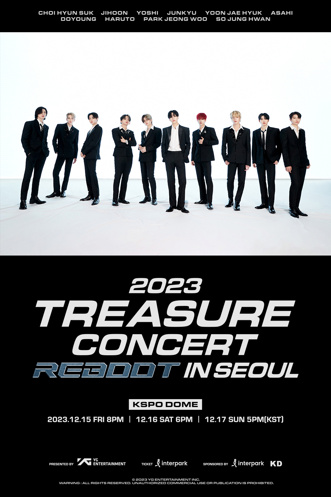 2023 TREASURE CONCERT [REBOOT] IN SEOUL JTBツアー