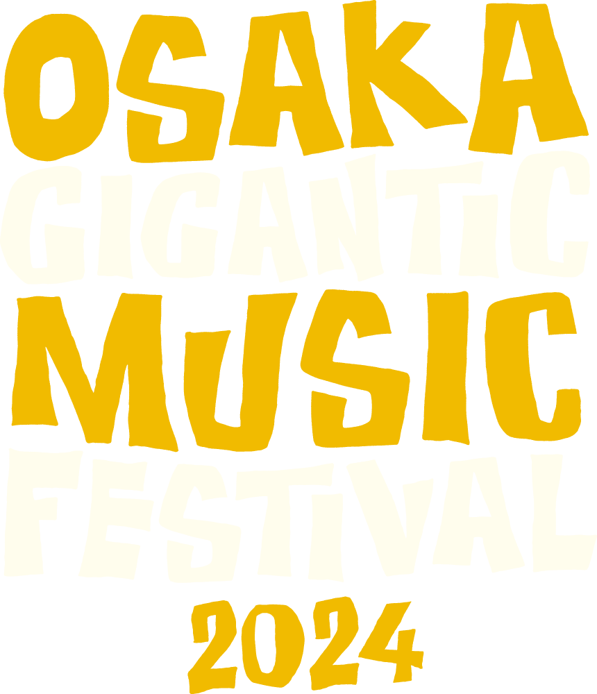 OSAKA GIGANTIC MUSIC FESTIVAL2024　ロゴ