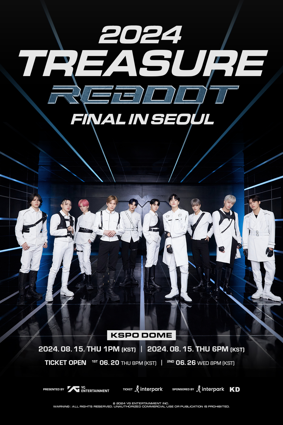 2024 TREASURE RELAY TOUR [REBOOT] FINAL IN SEOUL JTBツアー