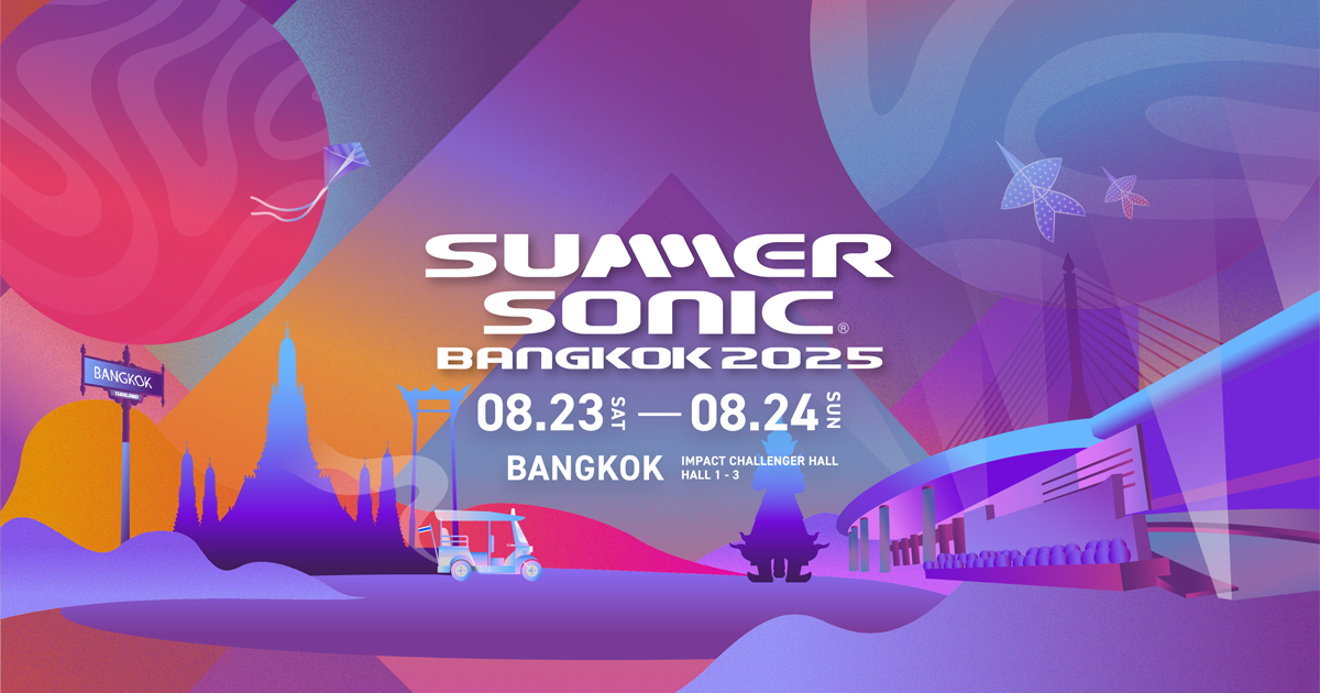 【新品・未使用】SUMMER SONIC BANGKOK 2025 公式TEE白 ロゴTシャツ［ホワイト］M : SUMMER SONIC | HMV&BOOKS online - SS25064B