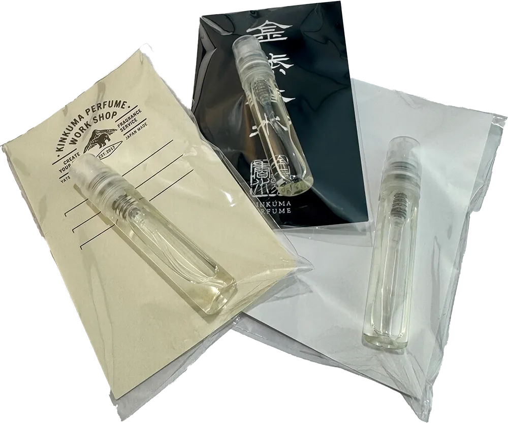 金熊香水×Chilla's Artオリジナル香水サンプル